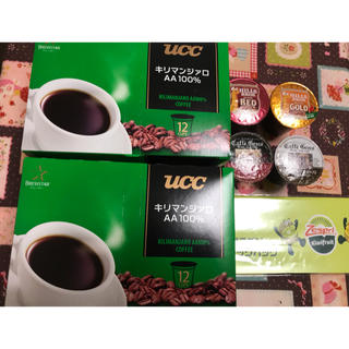ユーシーシー(UCC)のキューリグ Kカップ  キリマンジャロ2箱とおまけ☕️(コーヒー)