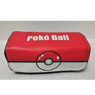 ポケモン(ポケモン)のポケモン ポケボール モンスターボール レッド 筆箱 鉛筆 ポーチ 新品(キャラクターグッズ)