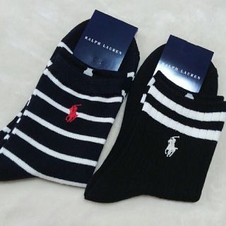 ラルフローレン(Ralph Lauren)の新品ラルフローレンレディース靴下２足セット(ソックス)