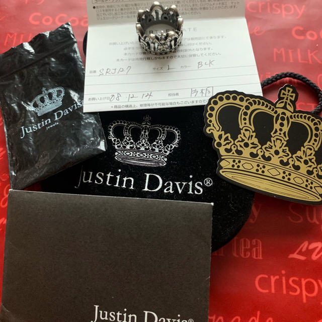 Justin Davis(ジャスティンデイビス)のジャスティンデイビス 19号 チャペルクラウン メンズのアクセサリー(リング(指輪))の商品写真