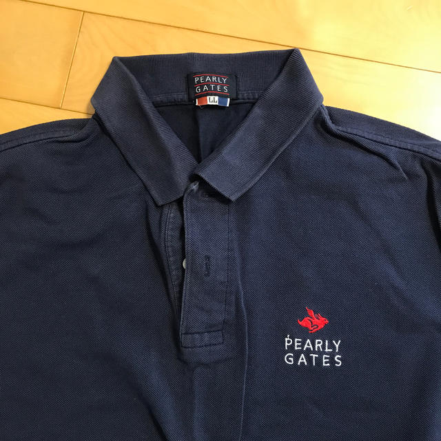 PEARLY GATES(パーリーゲイツ)のパーリーゲイツの長袖ポロシャツです。 メンズのトップス(ポロシャツ)の商品写真