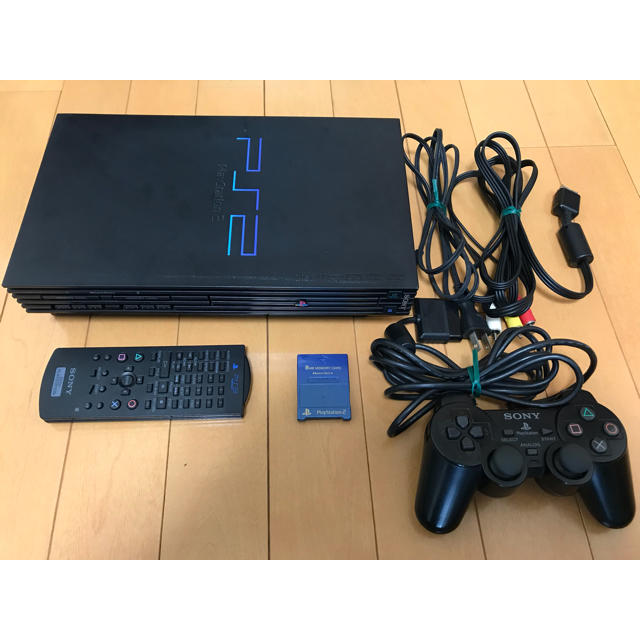 PlayStation2 - PS2 プレイステーション2 本体 +ソフト +コントローラ＋メモリーカードの通販 by junta00011