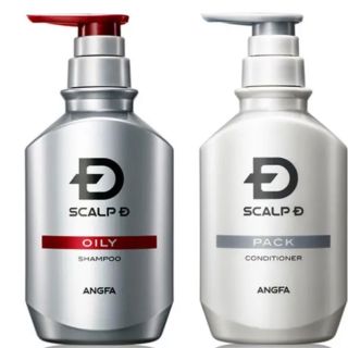 アンファー(ANGFA)の男のスカルプD 薬用シャンプー 育毛シャンプー コンディショナー×2本ずつ(スカルプケア)