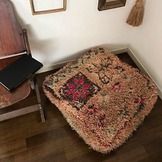 モロッコ オールドラグのプフの通販 by 旅のカケラ|ラクマ