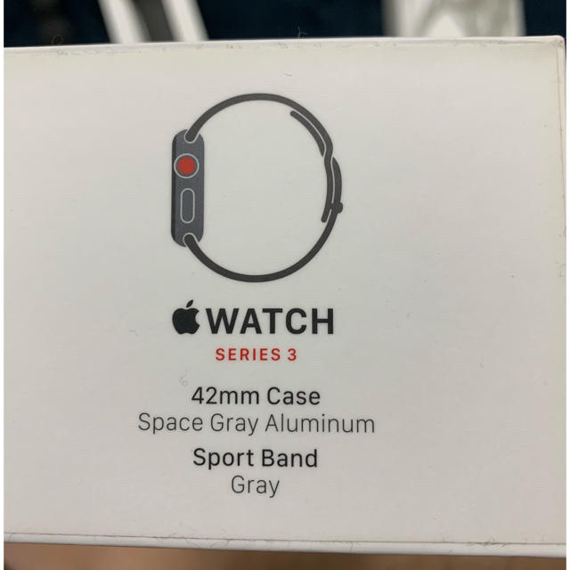 Apple Watch(アップルウォッチ)のApple Watch series 3 (GPS +Cellular) メンズの時計(腕時計(デジタル))の商品写真