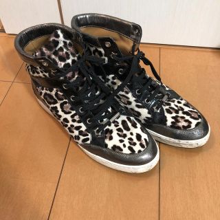 ジミーチュウ(JIMMY CHOO)の最終値下げ JIMMY CHOO ハイカットスニーカー  39 1/2(スニーカー)