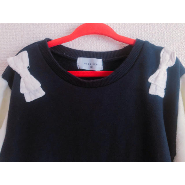 WILL MERY(ウィルメリー)のWill  Mery 長袖ワンピース 130cm キッズ/ベビー/マタニティのキッズ服女の子用(90cm~)(ワンピース)の商品写真