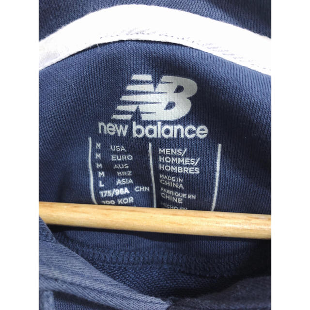 New Balance(ニューバランス)のニューバランス パーカー メンズ ネイビー メンズのトップス(パーカー)の商品写真