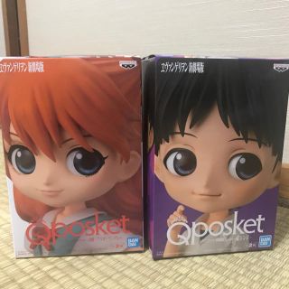 バンダイ(BANDAI)のエヴァンゲリヲン 新劇場版 Qposket アスカ シンジ(アニメ/ゲーム)