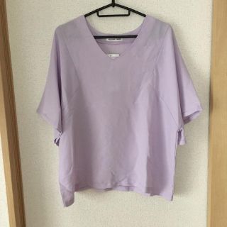 ザラ(ZARA)の新品 ★ ラベンダー ブラウス(シャツ/ブラウス(長袖/七分))