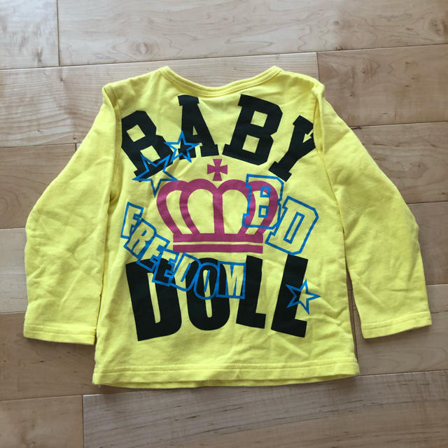 BABYDOLL(ベビードール)のBABY DOLL ロングTシャツ　90センチ   キッズ/ベビー/マタニティのキッズ服女の子用(90cm~)(Tシャツ/カットソー)の商品写真