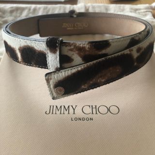 ジミーチュウ(JIMMY CHOO)のジミーチュウ ハラコベルト(ベルト)