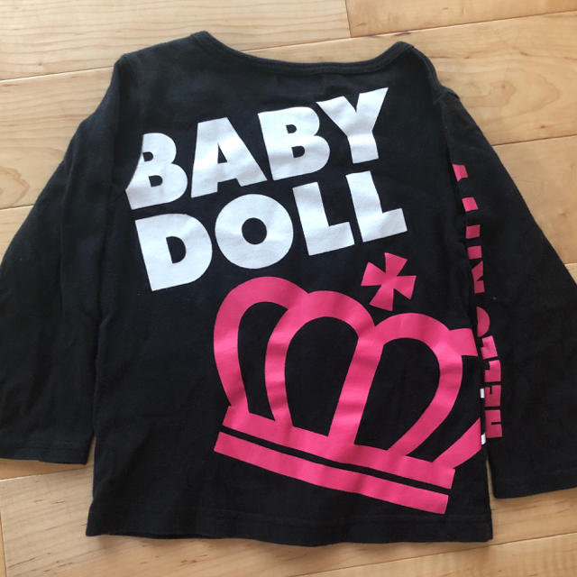 BABYDOLL(ベビードール)のBABY DOLL ロングTシャツ　ハローキティ　90センチ キッズ/ベビー/マタニティのキッズ服女の子用(90cm~)(Tシャツ/カットソー)の商品写真