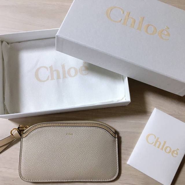 Chloe(クロエ)の新品 Chloe マルチカードケース コインケース フラグメントケース レディースのファッション小物(名刺入れ/定期入れ)の商品写真