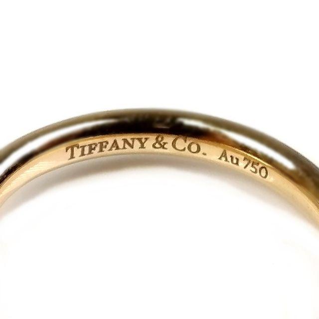 Tiffany & Co.(ティファニー)の極美品 ティファニー カーブド 3P ダイヤ ゴールド リング ZM127 レディースのアクセサリー(リング(指輪))の商品写真