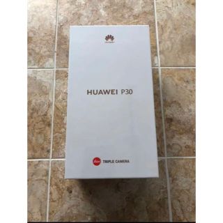 新品 HUAWEI P30 aurora 128GB SIMフリー ファーウェイ(スマートフォン本体)