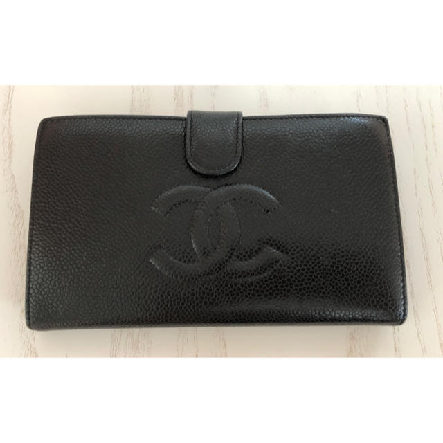 CHANEL(シャネル)のたま様　専用　シャネル　財布　ブラック　キャビア レディースのファッション小物(財布)の商品写真