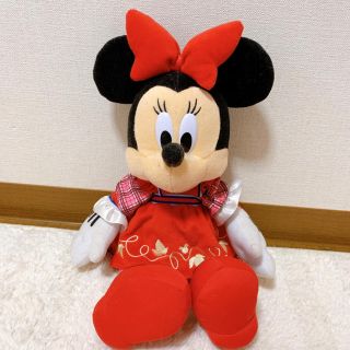 ミニーマウス(ミニーマウス)のぬいぐるみ(ぬいぐるみ)