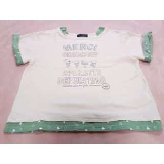 ポンポネット(pom ponette)のpomponette junior Tシャツ　L(Tシャツ(半袖/袖なし))