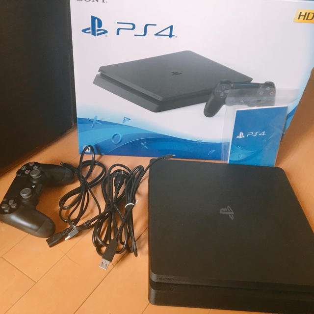 PS4 本体 CUH-2100A B01 Jet Black 500GB - 家庭用ゲーム機本体