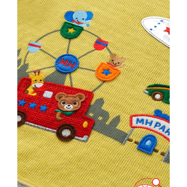 mikihouse(ミキハウス)のミキハウス テーマパーク プッチートレーナー キッズ/ベビー/マタニティのキッズ服男の子用(90cm~)(Tシャツ/カットソー)の商品写真