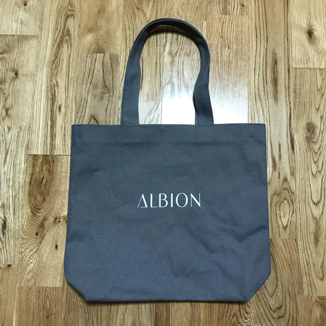 ALBION(アルビオン)のアルビオン コットンキャンバストート グレー レディースのバッグ(トートバッグ)の商品写真