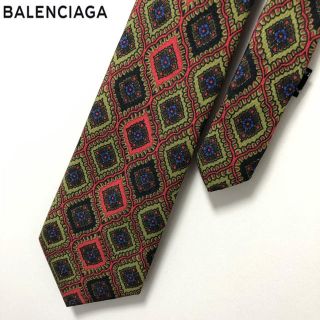 バレンシアガ(Balenciaga)の【美品】BALENCIAGA シルク ネクタイ MADE IN ITALY(ネクタイ)