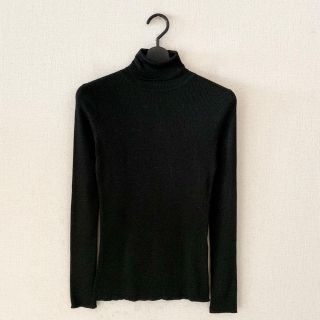 ユナイテッドアローズ(UNITED ARROWS)のユナイテッドアローズ♡シルク100%のリブタートルニット(ニット/セーター)