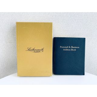 スマイソン(Smythson)のレザースミス アドレス帳 未使用(手帳)