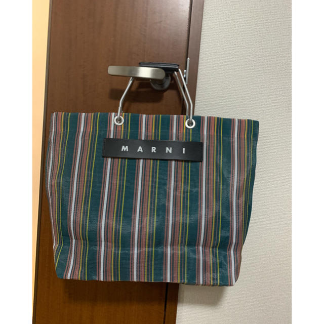 MARNI マルニ ストライプバッグ フラワーカフェ | aluminiopotiguar.com.br