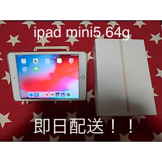 ipad mini5(第五世代)64G wifiモデル ゴールド☆