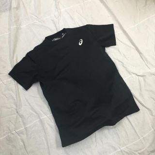 アシックス(asics)の新品 アシックス asics ジュニアサイズ 140cm 半袖Tシャツ 黒(Tシャツ/カットソー)