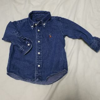 ラルフローレン(Ralph Lauren)のラルフローレン ベビー 80 デニムシャツ(シャツ/カットソー)