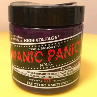 マニックパニック エレクトリックアメジスト 新品未使用(カラーリング剤)