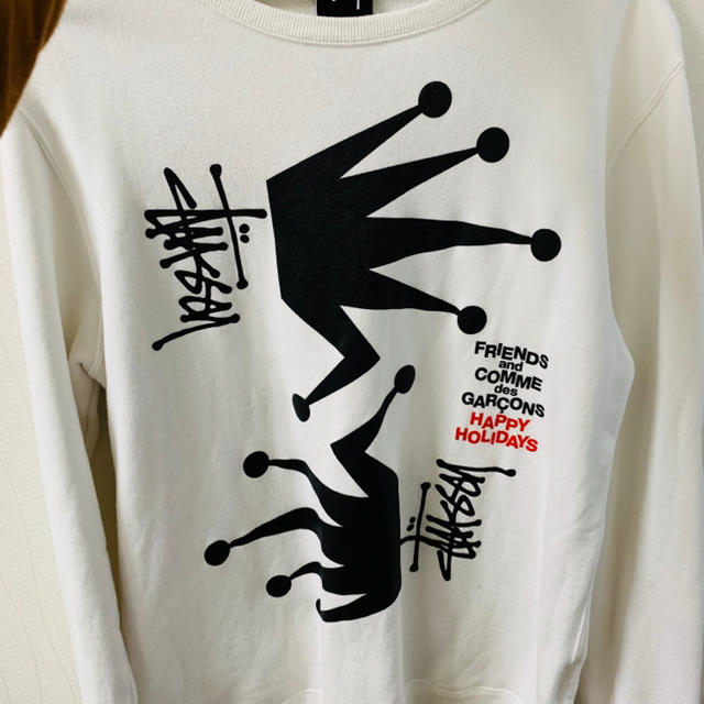 COMME des GARCONS×STUSSY コラボスウェット