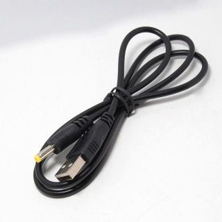 USB - DC 4.0mm径プラグ ケーブル 長さ80cm PSP デジカメ等(その他)