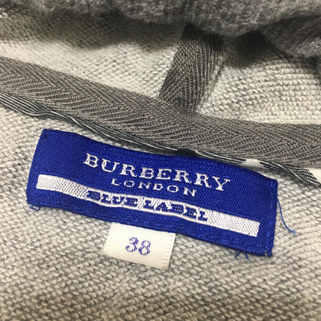 BURBERRY BLUE LABEL(バーバリーブルーレーベル)のburberryバーバリーブルーレーベル❤フード付きワンピース レディースのワンピース(ひざ丈ワンピース)の商品写真