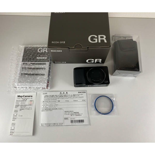 大好き iii GR - RICOH リコー GR3 メーカー保証あり ソフトケース付き コンパクトデジタルカメラ