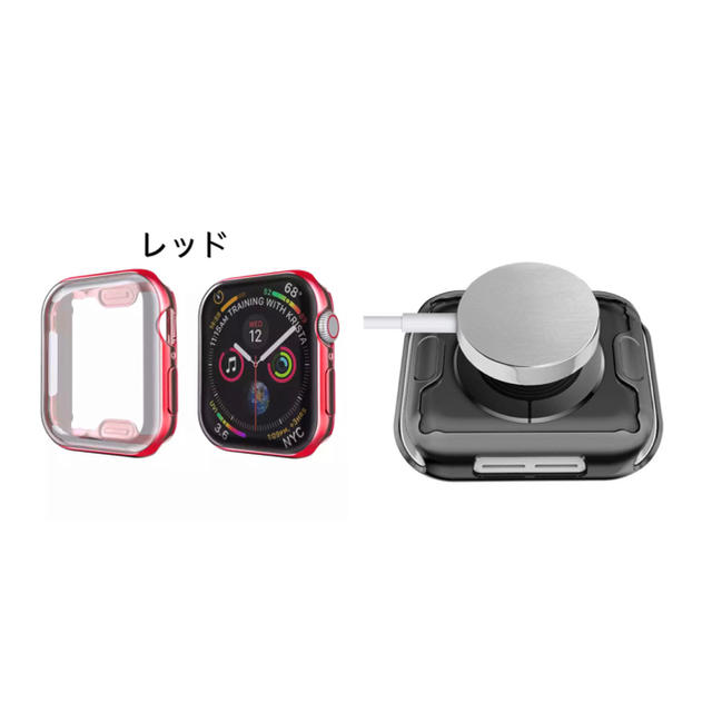 Apple Watch series4/5 360°保護ケース【40/44mm】 メンズの時計(腕時計(デジタル))の商品写真