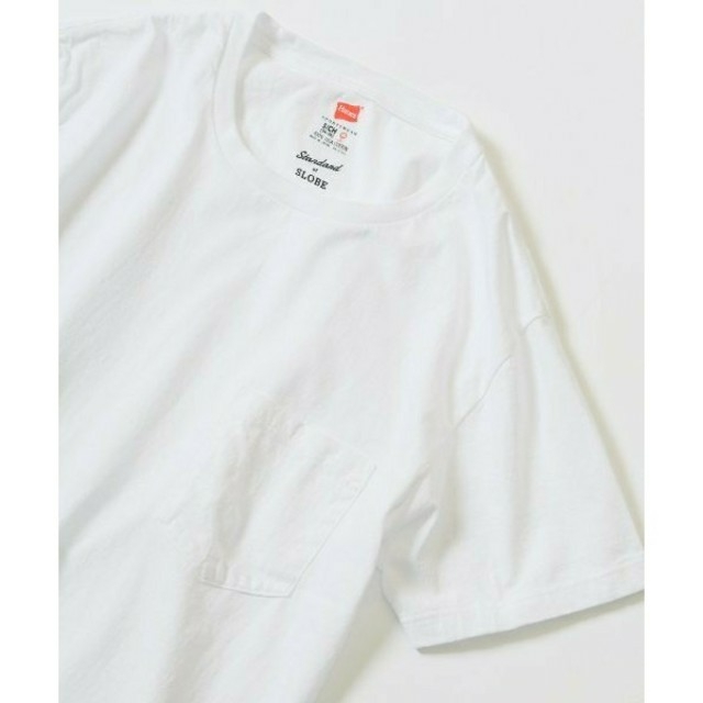 SLOBE IENA(スローブイエナ)のHANES 別注USコットンクルーネックポケットTシャツ レディースのトップス(Tシャツ(半袖/袖なし))の商品写真