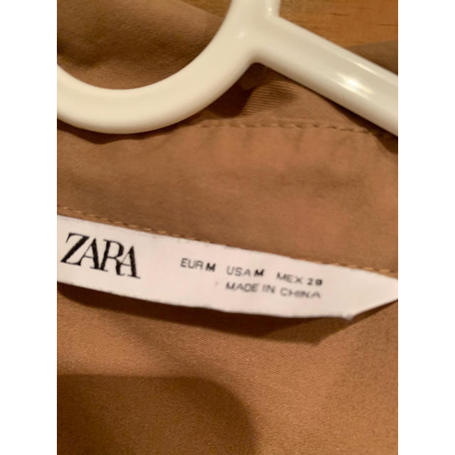 ZARA(ザラ)のZARA ロングシャツワンピ 羽織り  レディースのトップス(シャツ/ブラウス(長袖/七分))の商品写真