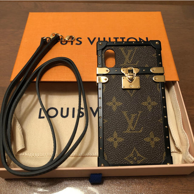 LOUIS VUITTON(ルイヴィトン)のヴィトン モノグラム アイトランク iPhoneX・XS用 スマホ/家電/カメラのスマホアクセサリー(iPhoneケース)の商品写真