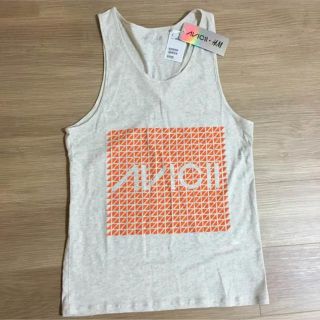 エイチアンドエム(H&M)の【新品未使用】Avicii タンクトップ 男女可(Tシャツ/カットソー(半袖/袖なし))