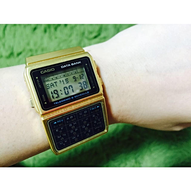 【CASIO】カシオ データバンク DBC-610 ゴールド