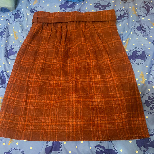 EMSEXCITE(エムズエキサイト)の赤チェック♥スカート レディースのスカート(ひざ丈スカート)の商品写真