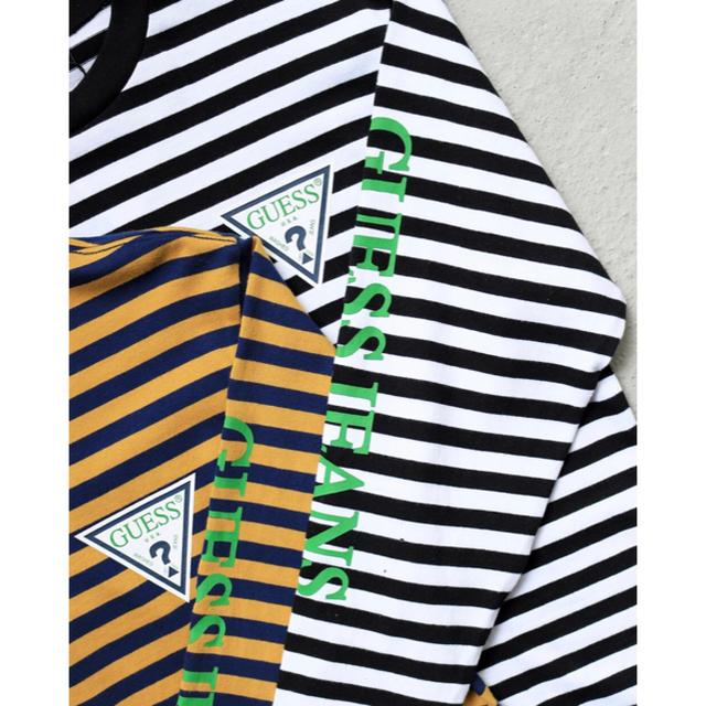 セール 登場から人気沸騰 GUESS - LABEL GREEN GUESS Tシャツ+カットソー(七分+長袖)