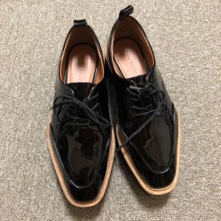 ザラ(ZARA)のザラ ZARA オックスフォードシューズ 革靴 ローファー 35(ローファー/革靴)