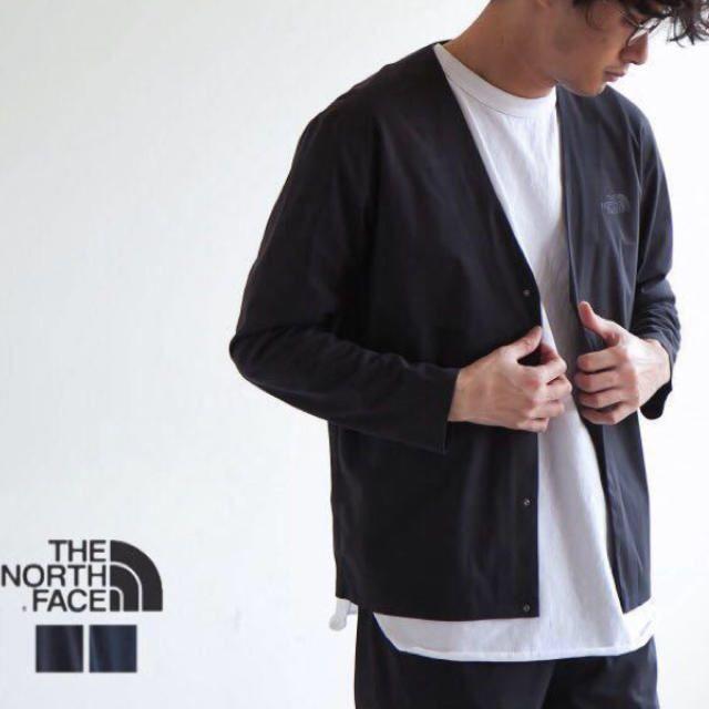 THE NORTH FACE - ノースフェイス テックラウンジカーディガン 黒の ...