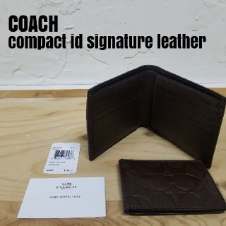 コーチ(COACH)のCOACH/コーチ F74992  2つ折り レザー 財布(折り財布)