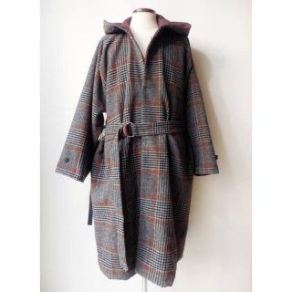 サンシー(SUNSEA)のSUNSEA   REVERSIBLE CHECK JEDI COAT (チェスターコート)